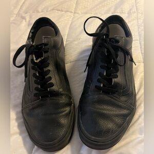 Vans black size 14 custom
